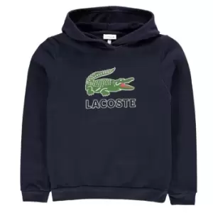 image of Lacoste Sport Logo OTH Hoodie - Blue