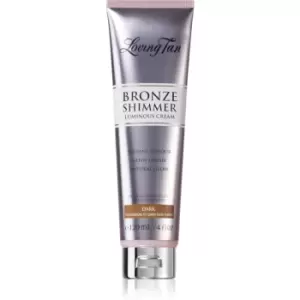 Image of Loving Tan Bronze Shimmer self-tanning cream shade Dark 120 ml