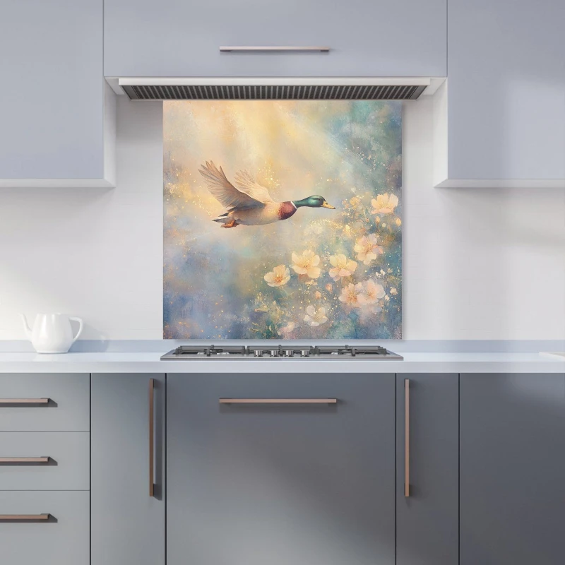 Image of Designer Kitchen Splashbacks Ava Sterling: 00025 Kitchen Splashback Size: 600mm x 750mm Multicolor Unisex 600mm x 750mm