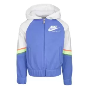 image of Nike Heritage Zip Hoodie - Blue