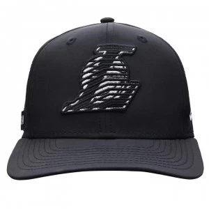 image of New Era 950 Flat Peak Cap - LA Black