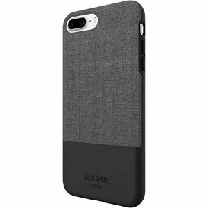 image of Jack Spade Color-Block Case iPhone 7/8+ - Tech Oxford Gray/Black