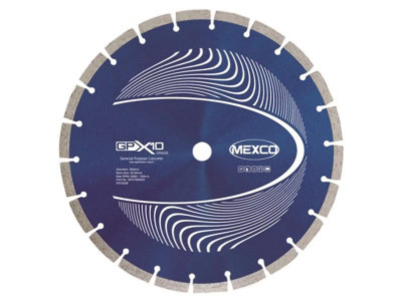 Image of Mexco Gpx1030020 Gpx10 Concrete Diamond Blade 300 X 20mm Mexgpx10300