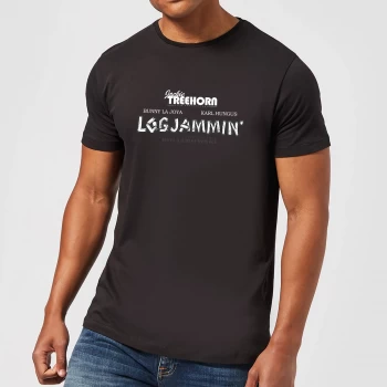 Image of The Big Lebowski Logjammin T-Shirt - Black - 5XL