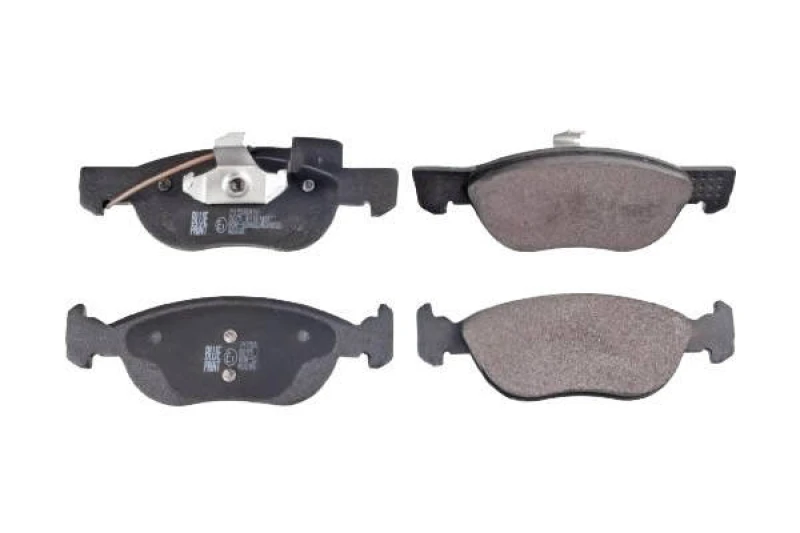 Image of Blue PRINT ADL144236 Brake pad set Front Axle, incl. wear warning contact, with piston clip Brake Pad Set,disc brake (402)
