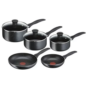 Tefal Stone Non-Stick Aluminium Cookware Set - 5 Piece