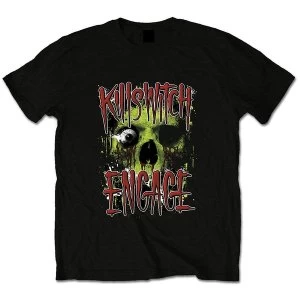 Image of Killswitch Engage - Skullyton Unisex Large T-Shirt - Black