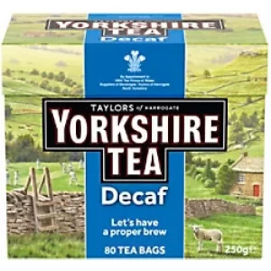 Image of Yorkshire Tea Decaf 80x Tea Bags