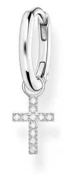 Image of Thomas Sabo CR709-051-14 Sterling Silver Single Hoop Earring Jewellery