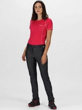 Image of Regatta Highton Walking Trousers - Grey, Size 8, Women