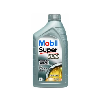 Image of MOBIL Super 3000 Formula F - 0W-30 - 1 Litre - 154486 - mobil