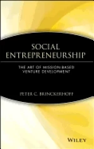 Image of social entrepreneurship the art of mission based venture development