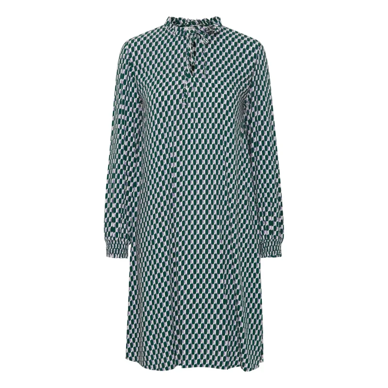 Image of b.Young Womens v-neck dress b.young Byjosa Bleu Female 36