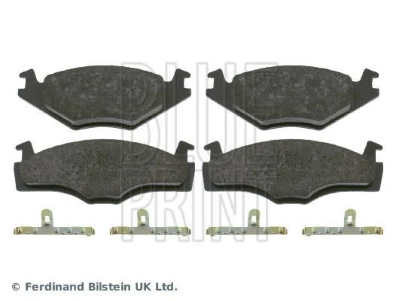 Image of Blue PRINT Brake pad set Blue PRINT ADV184262
