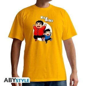 Image of Ki & Hi - Ki & Hi Mens Large T-Shirt - Yellow