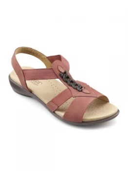 image of Hotter Beam Ladies Sandal Salmon