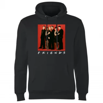 image of Friends Character Pose Hoodie - Black - XL