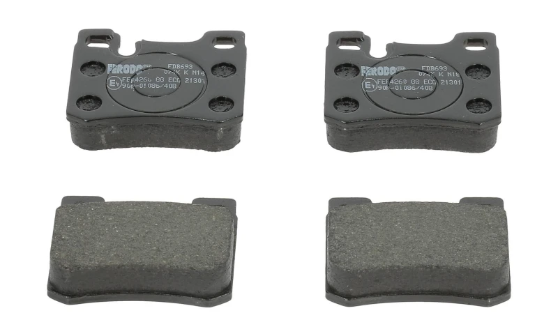 Image of FERODO Brake pad set FERODO FDB693