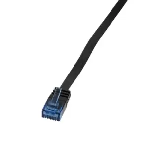 image of LogiLink 0.5m Cat6 U/UTP RJ45 networking cable Black U/UTP (UTP)