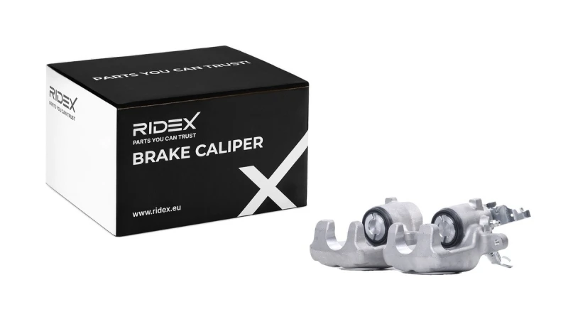 Image of RIDEX 78B1965 Brake caliper Rear Axle, without holder Cast Aluminium Brake Caliper (78)