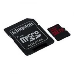 Image of Kingston 32GB Canvas React microSDHC