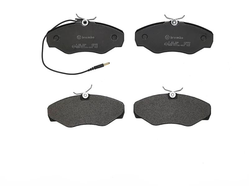 Image of BREMBO Brake pad set BREMBO P 68 026