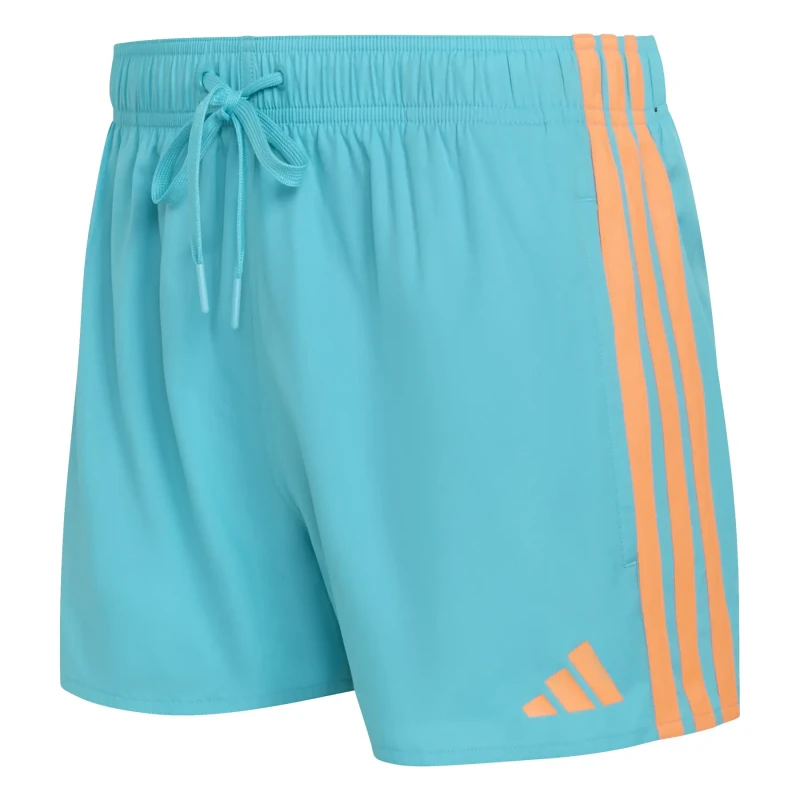 Image of Swim shorts adidas Icon 3" 3 Stripes Turquoise Male XL
