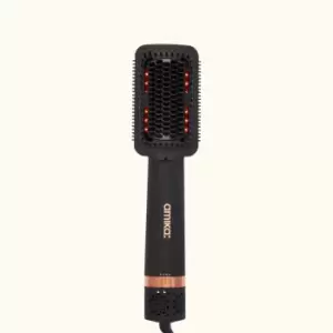 image of Amika Double Agent 2-in-1 Straightening Blow Dry Brush