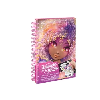 Image of Nebulous Stars Small Creative Book - Magic Pattern Velvet