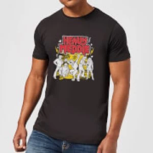 Image of Scooby Doo Heavy Meddle Mens T-Shirt - Black