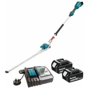 Image of Makita DUN500WRTE 500mm 18V LXT Cordless Pole Hedge Trimmer