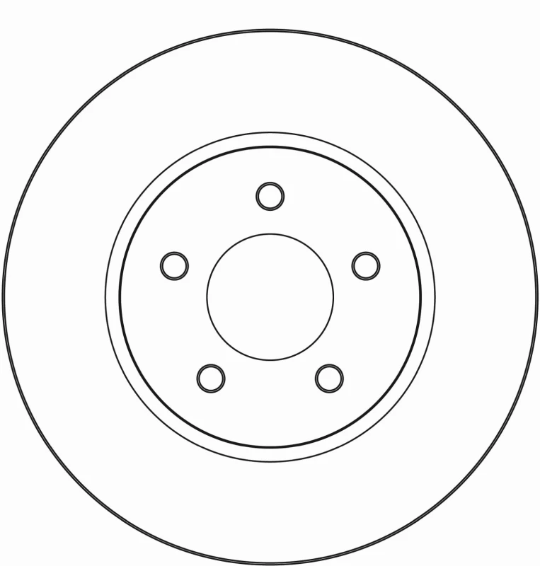 Image of Brake disc TRW DF3920S