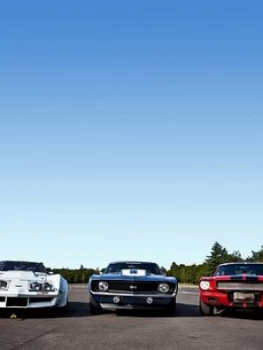 image of Virgin Experience Days Triple American Muscle Car Blast Plus High Speed Passenger Ride In A Choice Of Over 15 Locations