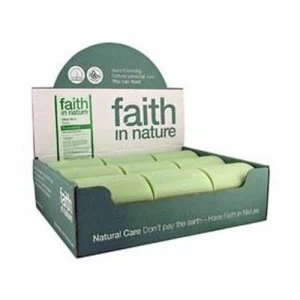 image of Faith in Nature Aloe Vera Soap x18