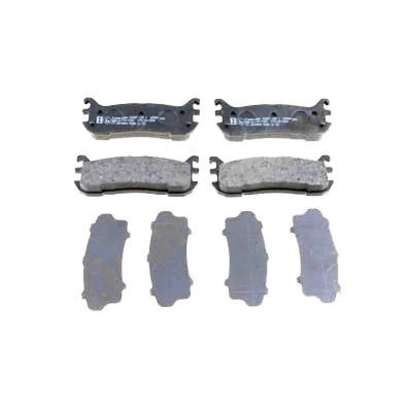 Image of ZIMMERMANN 23387.125.1 Brake pad set Rear Axle, Photo corresponds to scope of supply Brake Pad Set,disc brake (402)
