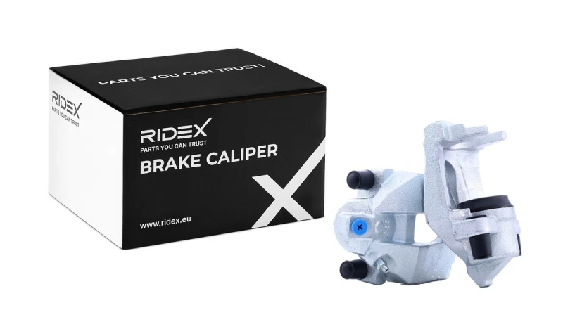 Image of RIDEX 78B1824 Brake caliper Rear Axle, without holder Cast Iron Brake Caliper (78)