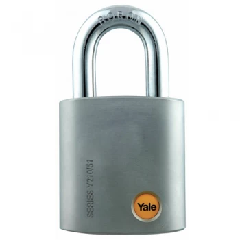 Image of Yale High Security Open Shackle Steel 51mm Padlock