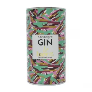 image of Candlelight Gin & bare it Reed Diffuser with Ring Pull top Gin and Cucumber Scent 75ml