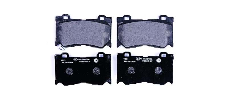 Image of HELLA Brake pad set HELLA 8DB 355 014-841