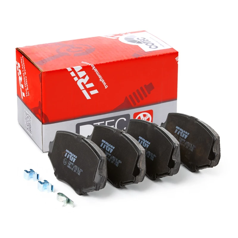 Image of TRW GDB3103 Brake pad set with acoustic wear warning, with accessories Brake Pad Set,disc brake (402)