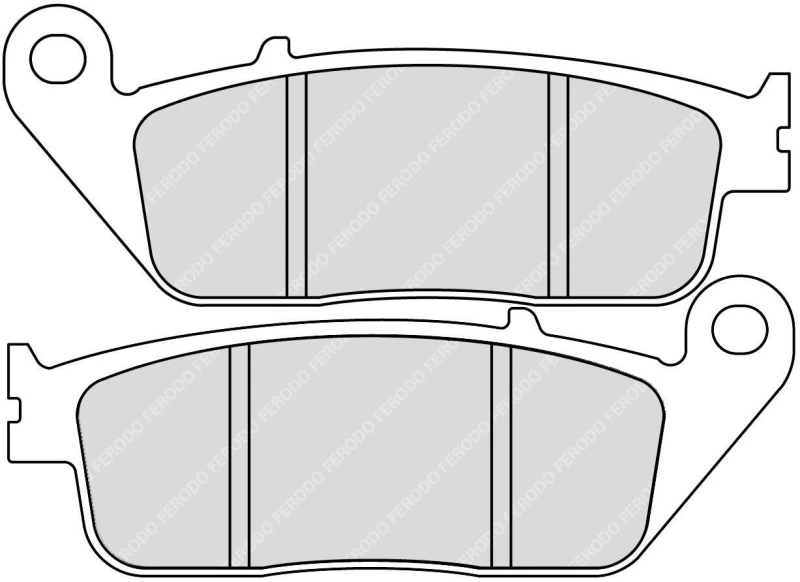 Image of Brake pad set FERODO RACING FDB2225SM