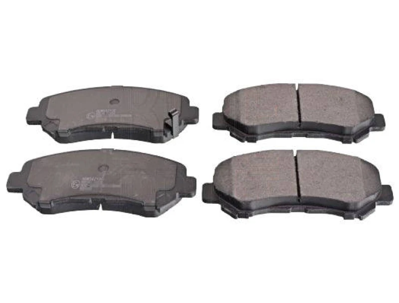 Image of Blue PRINT ADM542100 Brake pad set Front Axle, with acoustic wear warning Brake Pad Set,disc brake (402)