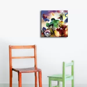 Image of 4545CO-25 Multicolor Decorative Canvas Painting