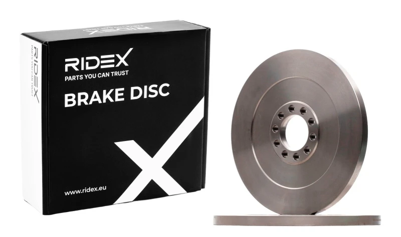 Image of Brake disc RIDEX 82B2073