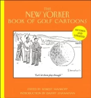 Image of new yorker book of golf cartoons