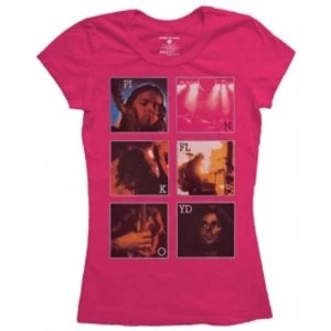 image of Pink Floyd Live Poster Pink Ladies TS: Large