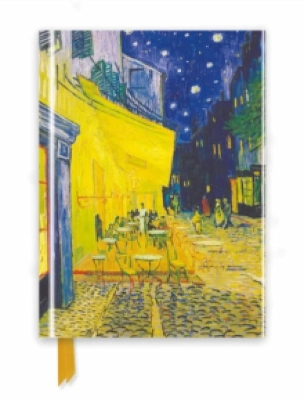 Image of Vincent van Gogh: Cafe Terrace (Foiled Journal) Notebook / blank book