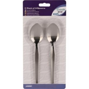 image of Cook & Eat Dessert Spoons Pack of 4