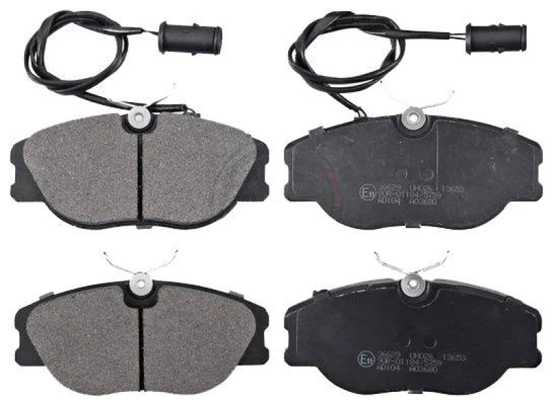 Image of A.B.S. 36629 Brake pad set with integrated wear sensor Brake Pad Set,disc brake (402)