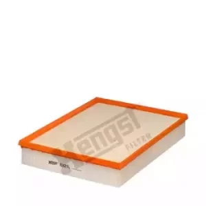 Image of Air Filter Insert E821L by Hella Hengst
